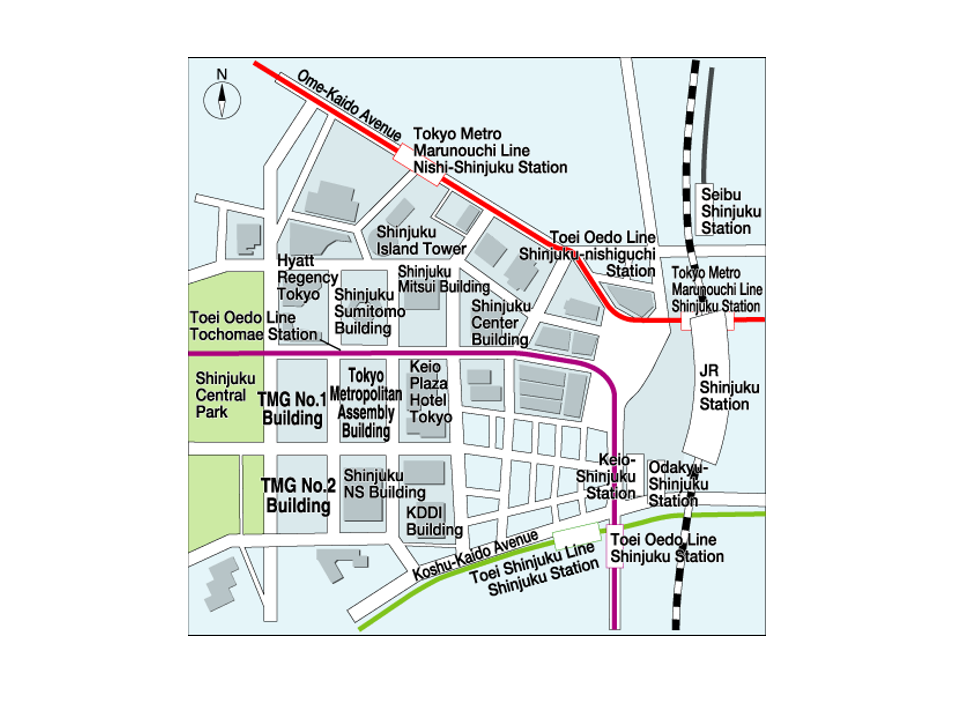 Map of Surrounding Area -TMG