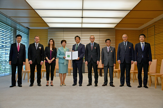 Photo of the visit